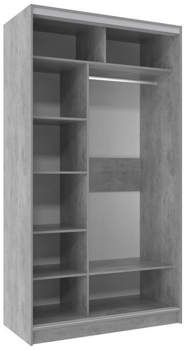 Шкаф-купе двухдверный 1200 Домашний Ателиер светлый