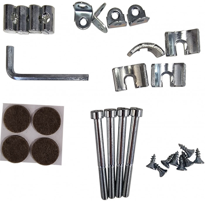 Два стула Мебель--24 Гольф-12 разборных, цвет орех, обивка ткань руми 812/8, ШхГхВ 40х40х100 см., от пола до верха сиденья 47 см (мягкая спинка)