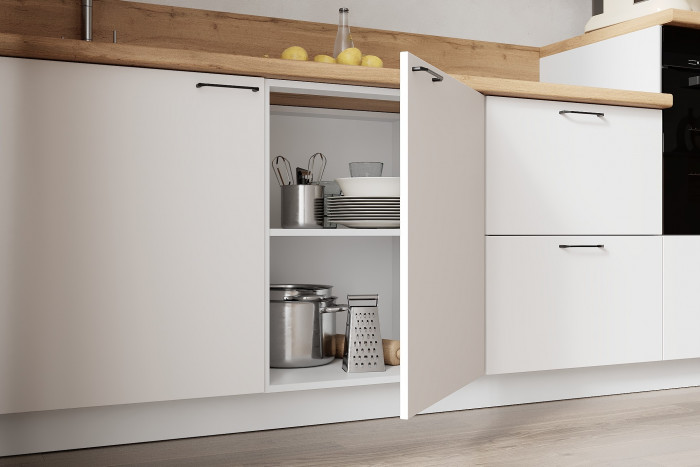 КГ Угловой 1500х3000 (без пм) , Белый софт матовый  Арника РМ в.3