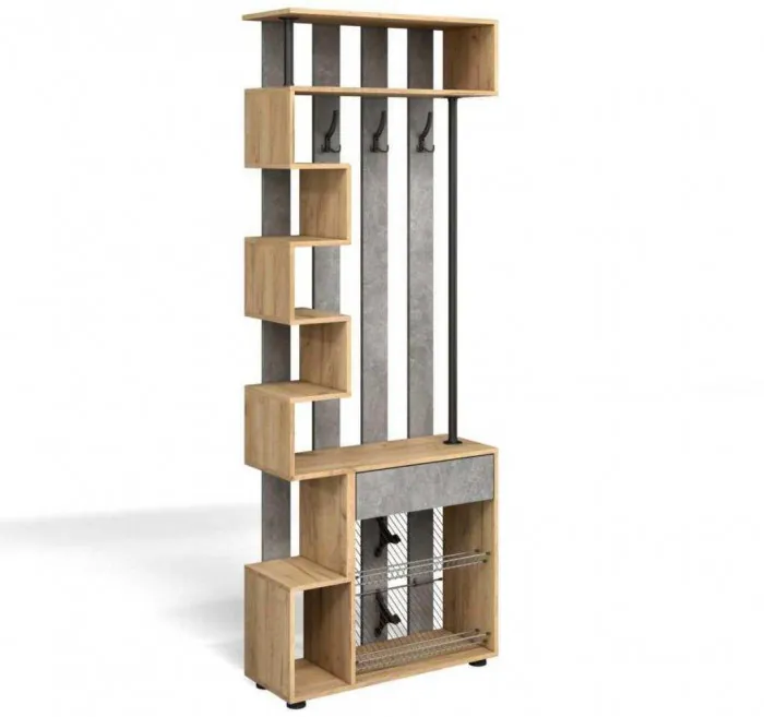 Прихожая мини-лайт компл. 4 дуб крафт/ателье