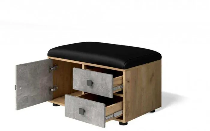 Прихожая мини-лайт компл. 4 дуб крафт/ателье