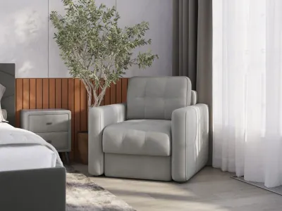 Кресло Брэй, Светло-серый