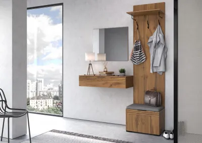 Прихожая Нао, набор №1, Дуб вотан, Симпл 27