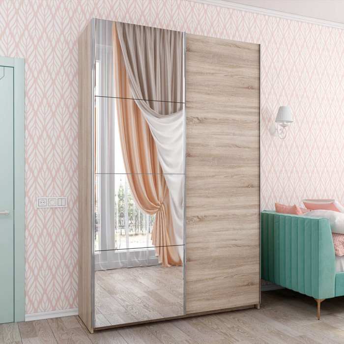 Fortune-1  1600_400/600/600 сонома/сонома+белый+з.№1