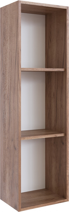 Малави Шкаф навесной закрытый МШЗ дуб крафт табачный/белый глянец