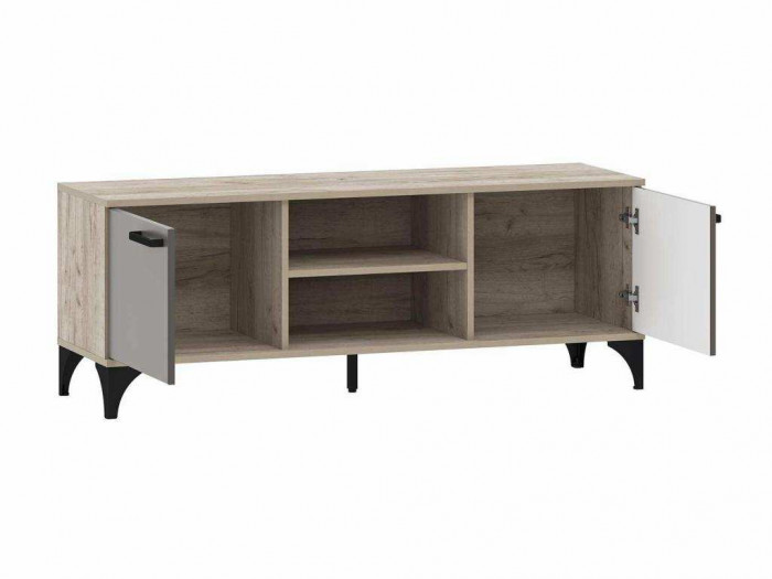 Марсель гостиная комплектация 3 Дуб Крафт серый/Софт графит