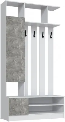 Центральная секция Мадрид (1,2), Белый/Ателье светлое