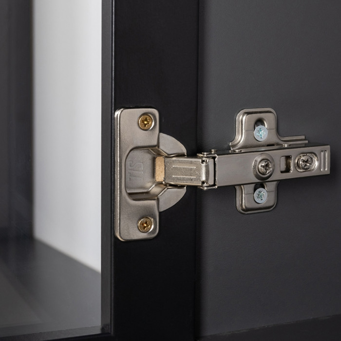 Сидней Комплектация № 019, корпус: антрацит/фасады: МДФ веллюто капучино