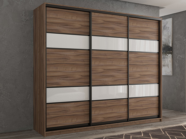 Шкаф-купе Кааппи 8 Орех Тьеполло 180х60х230 см