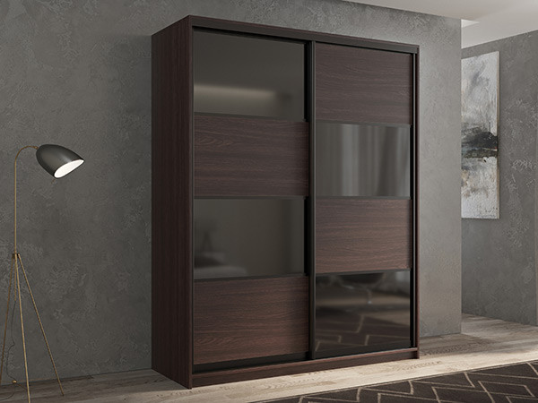 Шкаф-купе Кааппи 13 Венге 120х45х230 см