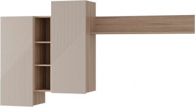 &quot;Эмилия&quot; ГМ-12 гостиный модуль Дуб смоки/Айриш (MF03)