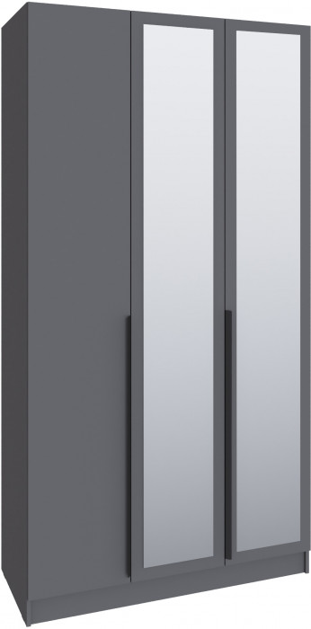 Набор мебели для прихожей "Мадрид", Графит серый
