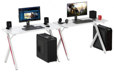 Два игровых стола Мебель--24 GT-2310, белый