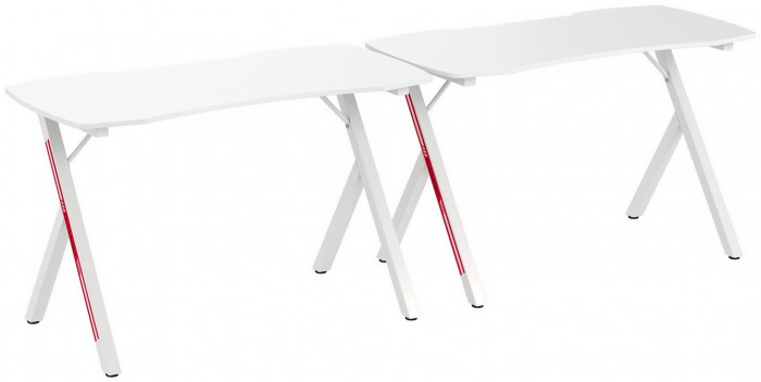 Два игровых стола Мебель--24 GT-2310, белый