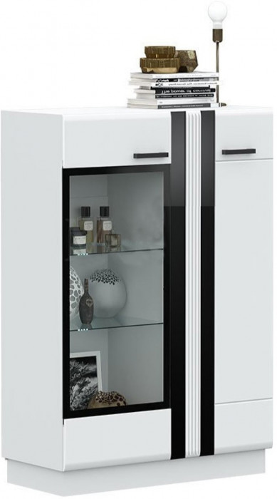 Модульная гостиная Магнолия (Белый глянец)