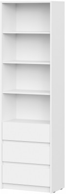 Стеллаж с ящиками Айден СТЛ06-600, белый