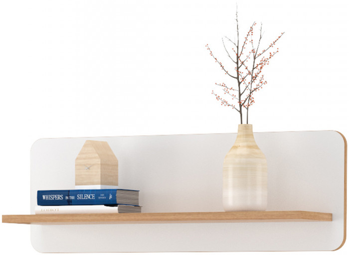 Вуди Компоновка № 19, белый премиум/дуб крафт золотой