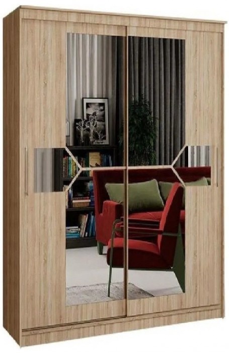 Шкаф-купе Элегант 1500 (Венге)