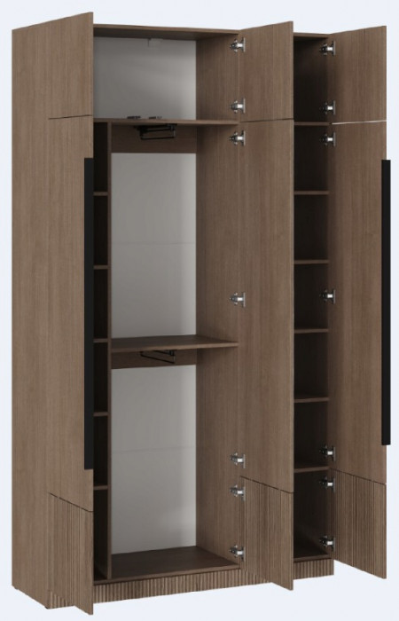 КАНТРИ Шкаф ШК-002 3-створчатый с зеркалом