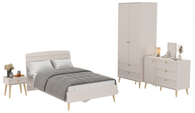 Афина Спальня 23-1200, кашемир серый