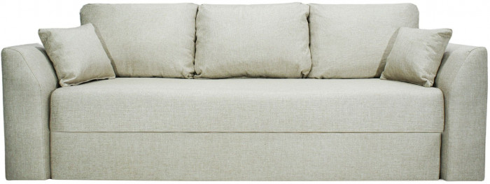 Диван-кровать Белфест 160х195, еврокнижка, рогожка, бежевый