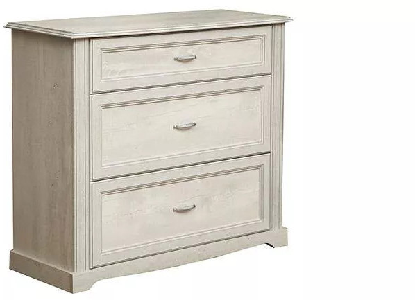 Комод Сохо 32.12 бетон белый/бетон патина