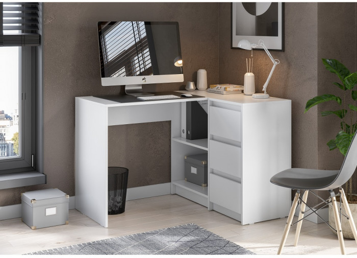 Стол письменный угловой Айден СТП06-900, белый