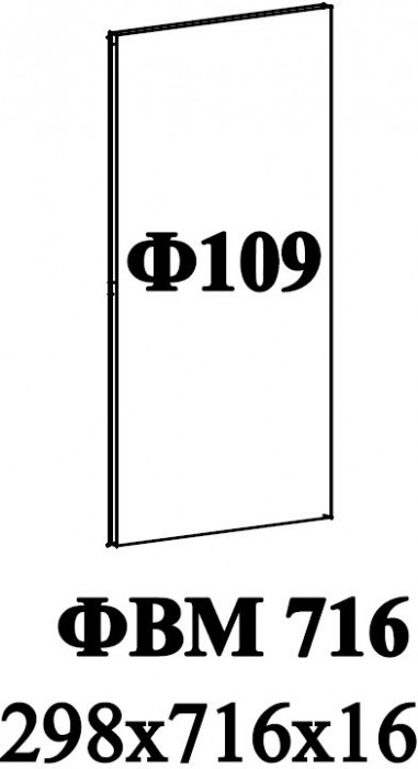 Ф-109 Катрин Фальшпанель (верхние модуля 716) софт вайт