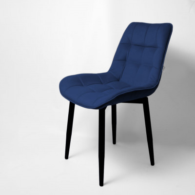 Стул &quot;Бостон&quot; белый матовый Velutto 26 океан