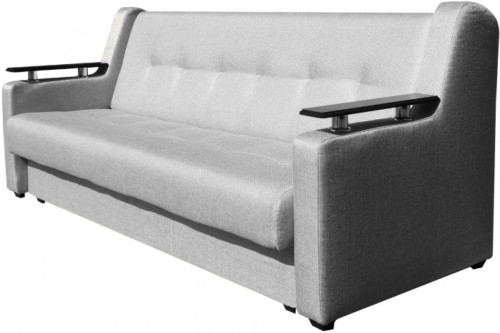 Диван СЕНАТОР ЛЮКС 140 серый ППУ