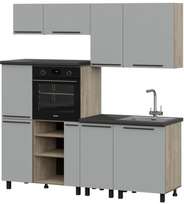 Кухня Этна 2.0 м. Комплект 1, софт грей