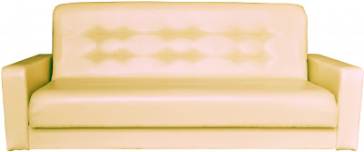 Диван Аккорд 120 бежевый, пружинный блок Боннель