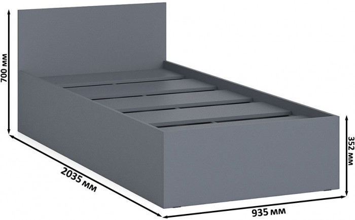 Мори Кровать 0900, графит