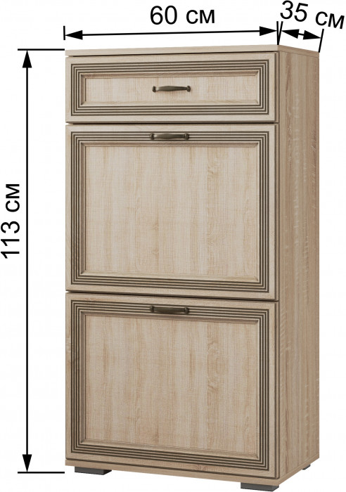 Ливорно Обувница ЛО-30 дуб сонома