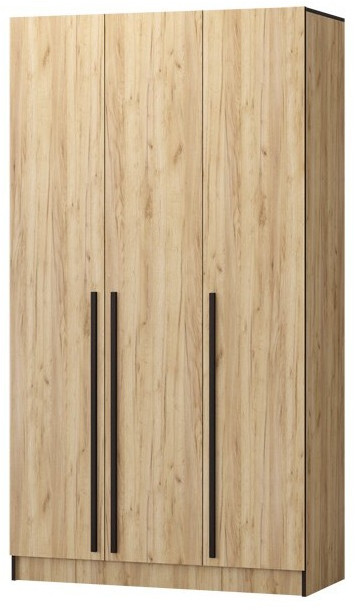 Шкаф Бастион ЛДСП 1,2 (Крафт золотой / Белый древесный)