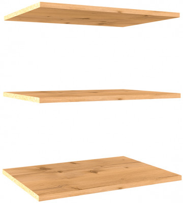 Полки Crown 19, Графит, Дуб золотистый