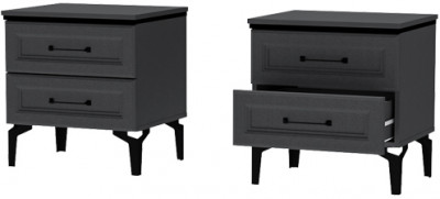 Шарм Тумба Т-1 Антрацит/Рамка