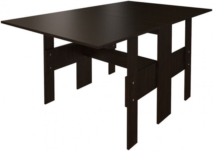 Стол обеденный раскладной Стандарт, венге