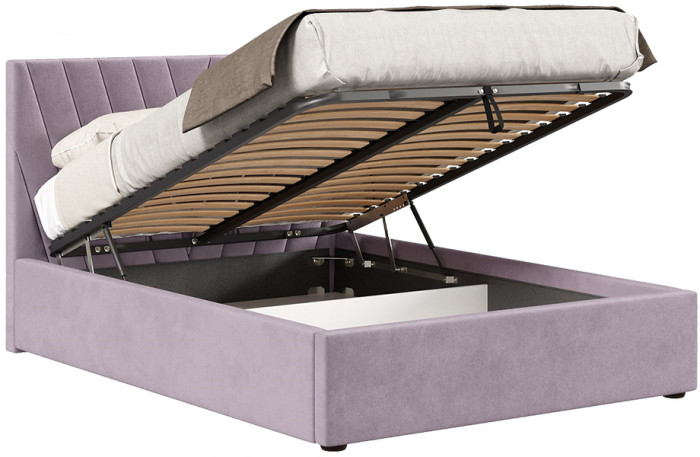 Кровать с подъёмным механизмом 1600 Палермо, лаванда