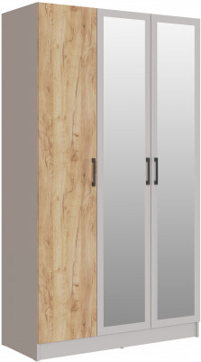 Шкаф Вегас 1200, Кашемир/Дуб крафт золотой