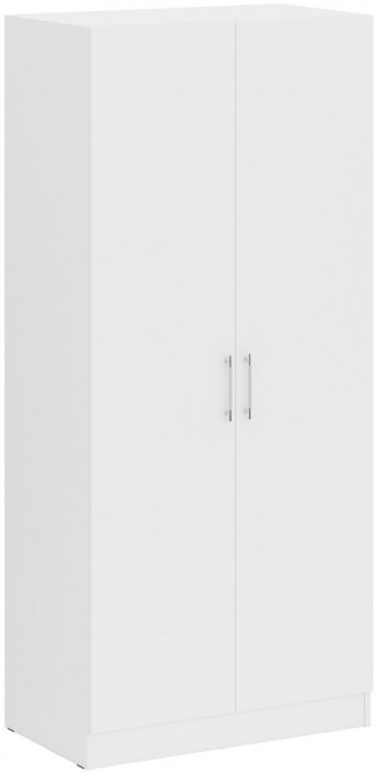 Кровать с ящиками 1800 + Шкаф 2-х створчатый Стандарт, цвет белый, ШхГхВ 183,5х203,5х70 + 90х52х200 см., сп.м. 1800х2000 мм., б/м, основание есть