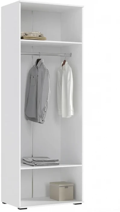 Спальня Норд + Челси, композиция 1, Белый глянец/Белый