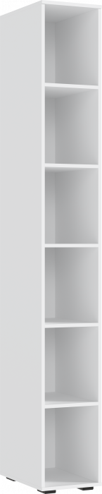 Спальня Норд + Челси, композиция 1, Белый глянец/Белый