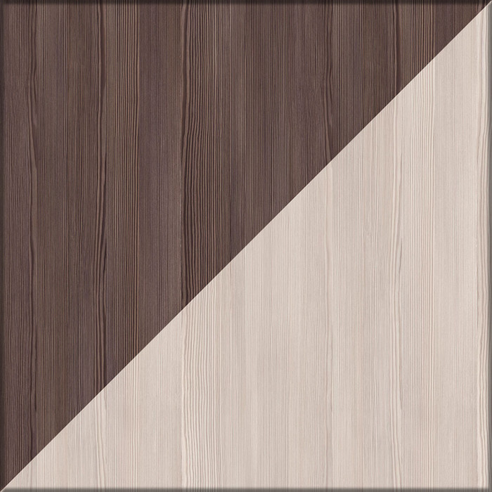 Лира ГК Прихожая 2 Два х Тумба под обувь + Два х Вешалка с зеркалом, цвет бодега тёмный/бодега светлый, ШхГхВ 200х33х185 см., универсальная сборка