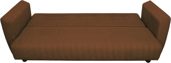Диван Лира 140 коричневый ППУ