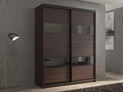 Шкаф-купе Кааппи 7 Венге 140х60х230 см