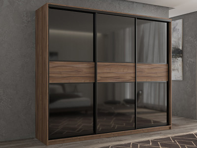 Шкаф-купе Кааппи 12 Орех Тьеполло 180х45х230 см