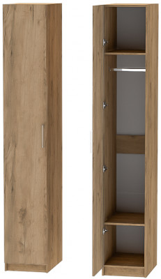 Шкаф-пенал №1 "Иннэс-7" - Дуб крафт золотой