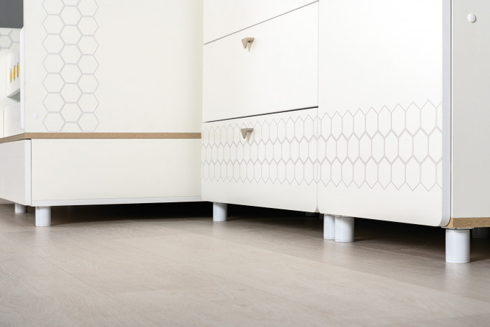 Эйп Детская № 6, белый/дуб белый