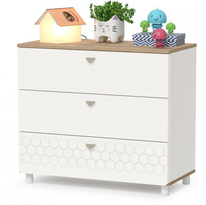 Эйп Детская № 6, белый/дуб белый